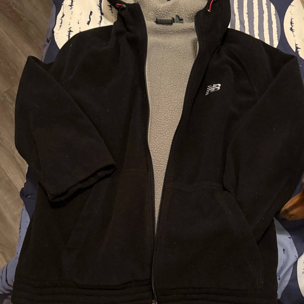 New Balance Black and Gray Performance Jacket